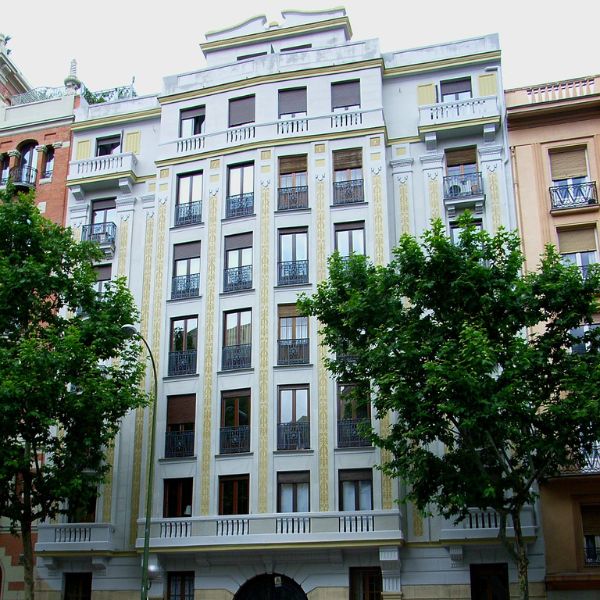Restauración fachadas Príncipe de Vergara,17, Madrid